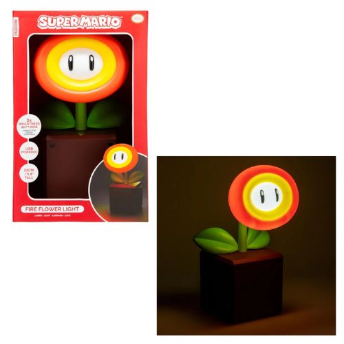 PALADONE – SUPER MARIO Lampada Fire Flower cm (In box cm)…x6